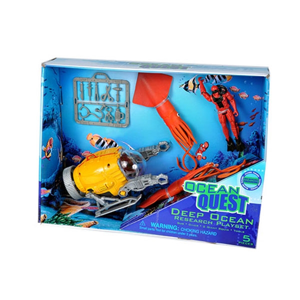 OCEAN QUEST MOVABLE DEEP RESCUE PLAYSET