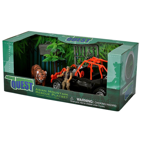 ASIAN QUEST MOUNTAIN RESCUE PLAYSET
